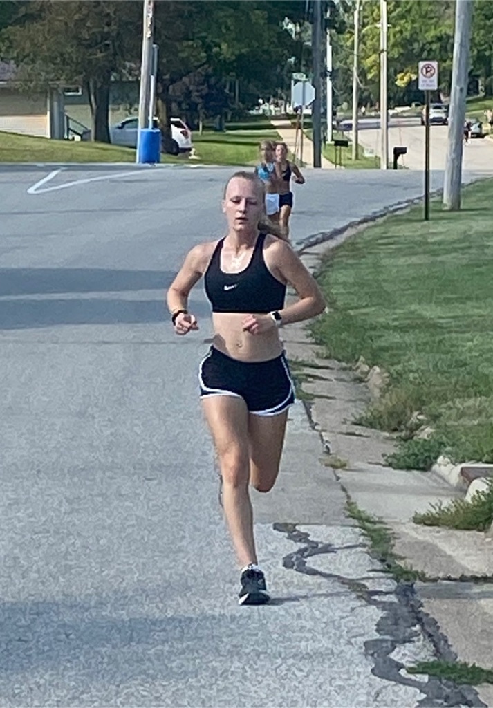 Great form as Addie Nerem hits the homestretch!
